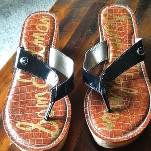 Sam Edelman Patent Leather Sandals sz 10